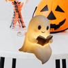 Miniature Ghosty Bookend Resin Decoration Halloween Themed Study Home Decoration Gift for Readers Library