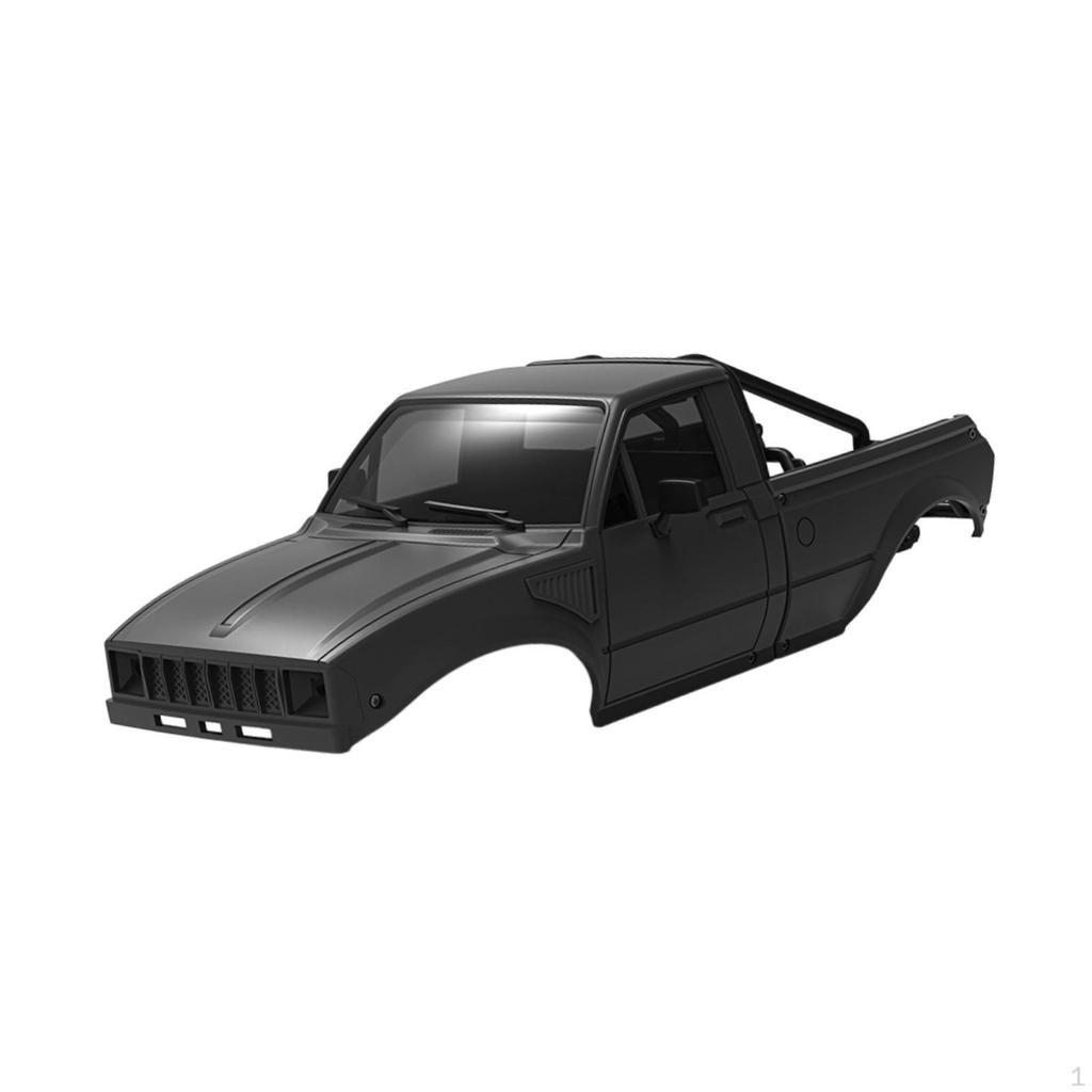 Pickup Hard Assembly RC Crawler Accessory Heavy Duty Construction Sturdy Parts for 1/24 Model Car