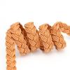 Women's Retro Style Wax Rope Braided Belt with PU Iron Buckle - Fashionable Decorative Belt for All-Match Shirt Dresses