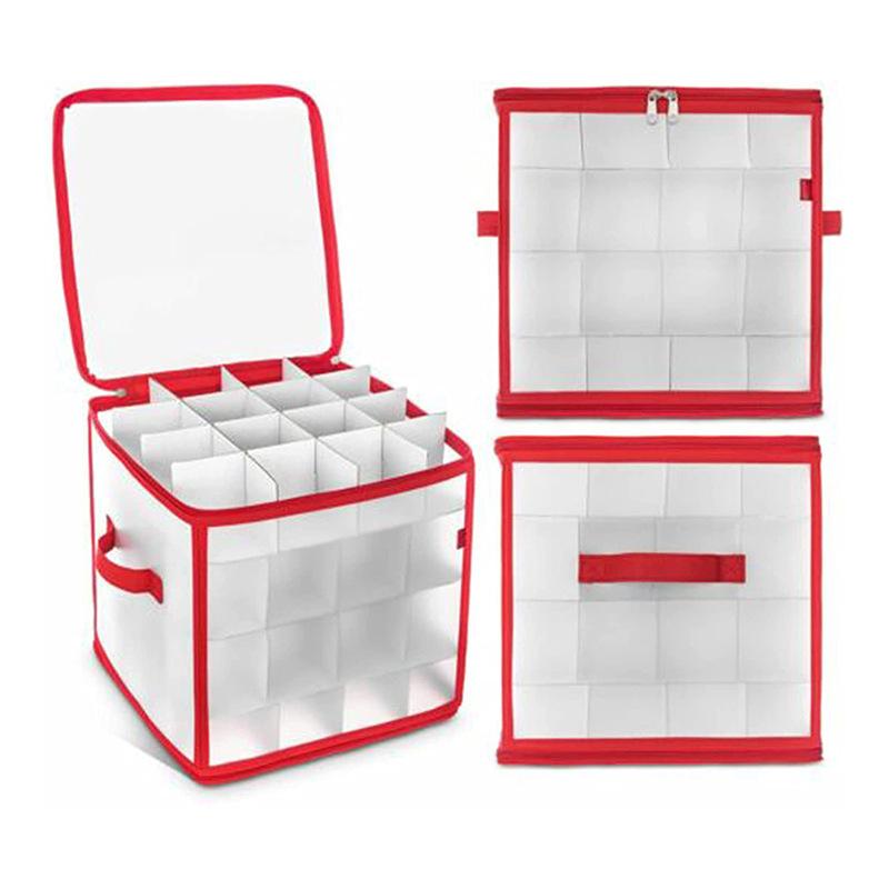 64 Grid Baubles Storage Box Christmas Balls Storage Xmas Tree Decorations Christmas Ornament Organizer Jewelry Toys Storage Box