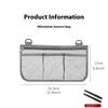 1 Stück Campingstuhl Armlehne Aufbewahrungstasche Rollstuhl Strandstuhl Seitentasche Mit Reflektierendem Streifen Für Angeln Camping Organizer Tasche