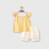 Youqi Baby Girl Summer Sleeveless Top & Bloomer Set