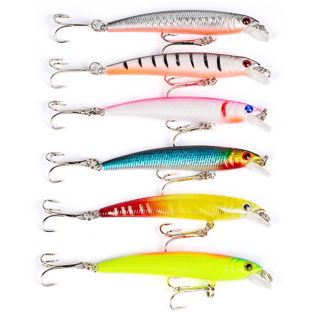 Fishing Lures Set Artificial Hard Bait Bionic Fishing Lure Minnow Bait Swimbait Crankbait Lures