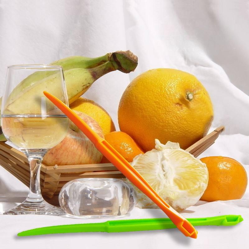Orange Peeler Tools Plastic Easy Slicer Cutter Peelers Remover Opener Kitchen Accessories Sword Cooking Tool Kitchen Accessories