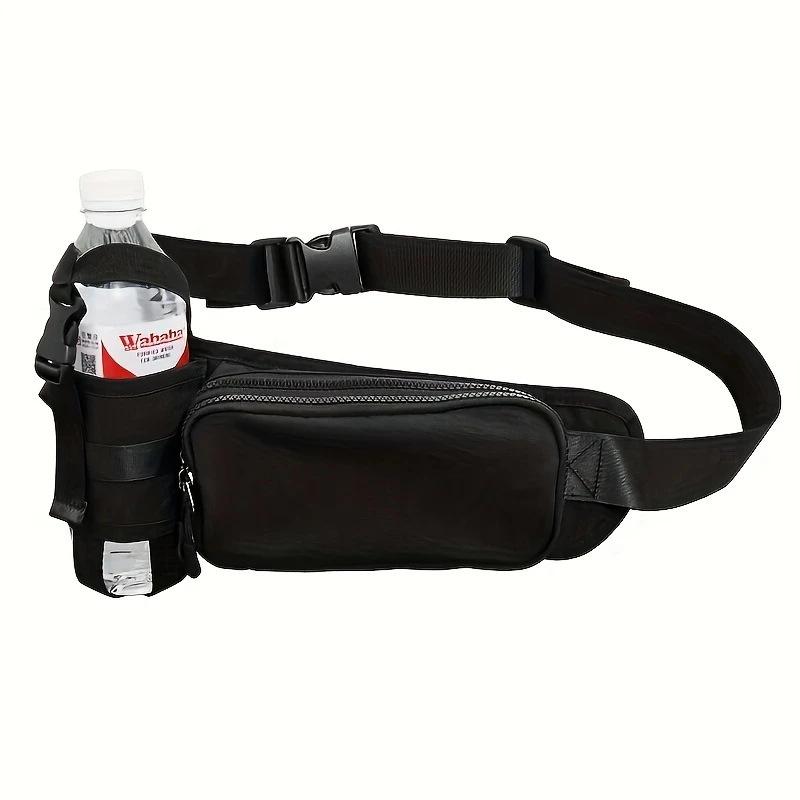 

2025 Trend Waterproof Sports Waist Bag - Large Capacity, Portable for Morning Exercise and Running Upgraded Version чорний