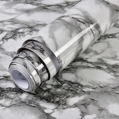 Wasserdicht Marmor Selbst Klebe Tapete Vinyl Film Wand Aufkleber Bad Küche Schrank Zimmer Dekoration Klebrigen Papier Aufkleber