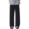 American Casual Pants Men's Spring and Summer New Loose Wide-leg Drawstring Trousers Versatile Sports Pants