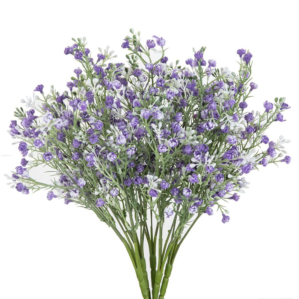 5 forks Artificial Flower Plant Gypsophila Hot sales Wedding Bridal bouquet Christmas Home Decor Vase Diy gift Photography prop