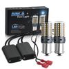 2PCS 1156 BA15S P21W BAU15S PY21W Canbus No Error LED Lights 7440 W21W T20 Car DRL Turn Signal Dual Mode Switchback Dual Color