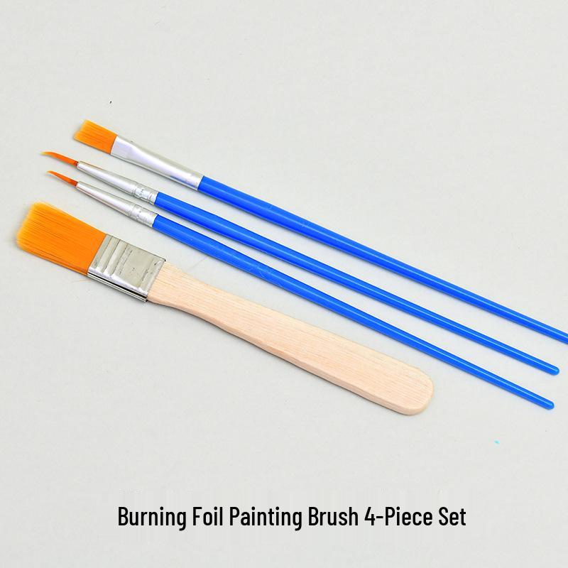 DIY Burned Foil Art Kit: Creative Handmade Gold Foil Decorative Painting