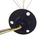2/4/6/12 Channels 2A Hollow Shaft Slip Ring  Rotation Connector with 5mm Hole rings for Camera Gimbal / Ferris wheel Rings
