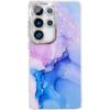 Electroplated IMD marble pattern is suitable for Samsung S25ULTRA mobile phone case S24FE fine hole gradual change smudge A26/56