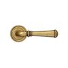 HAMILTON Door Handle with Rosette ANTIQUE GOLD