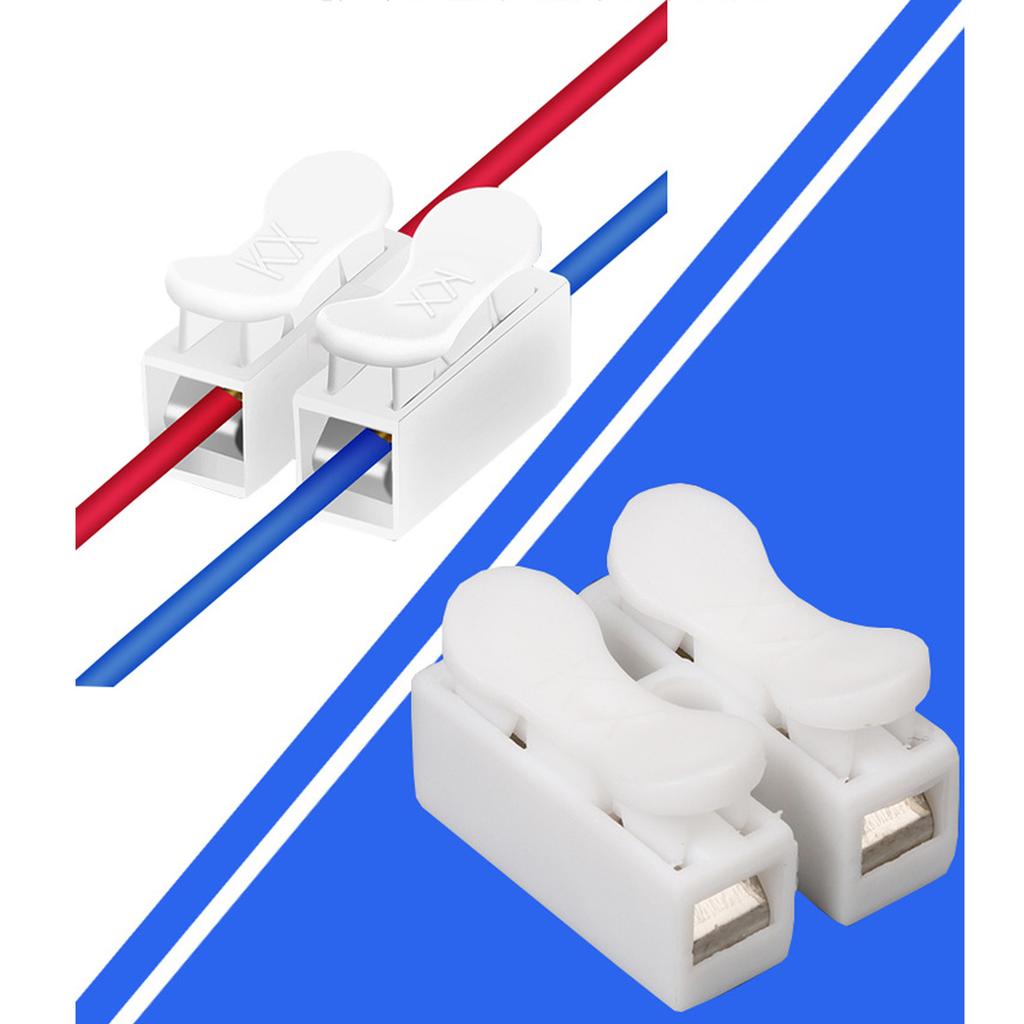 Pack Of 20 Press Fit Electrical Terminals Connectors Suitable For Easy Wire Connection Home Circuit Upgrades