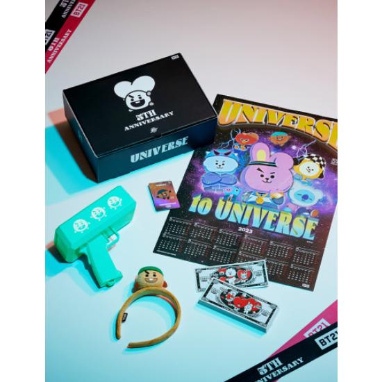 

Поздравительный пакет BT21 к 5-му юбилейному сезону SHOOKY