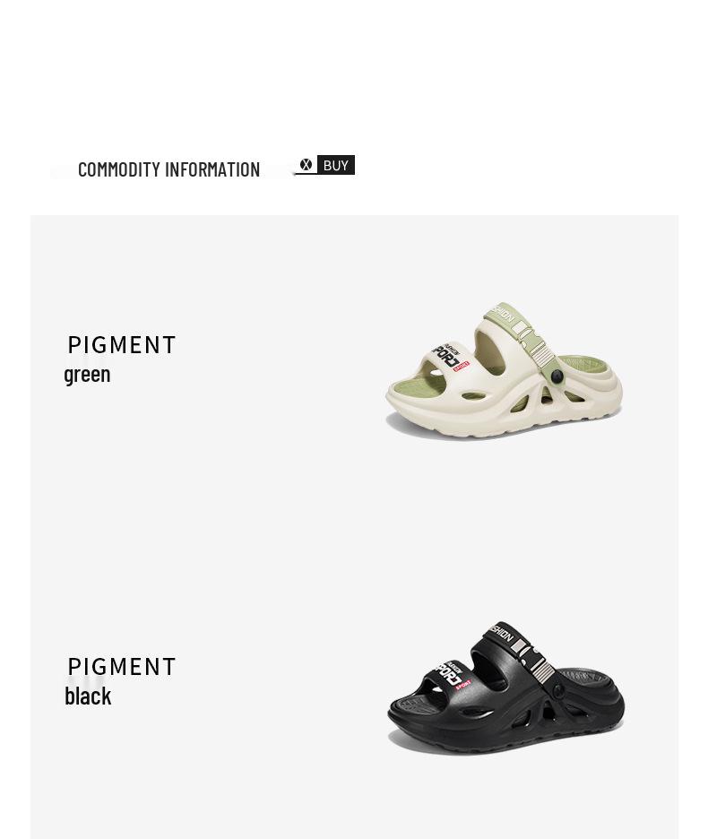 Zapatillas de Verano Elegantes para Hombre con Tira Única de EVA para Exteriores y Conducir