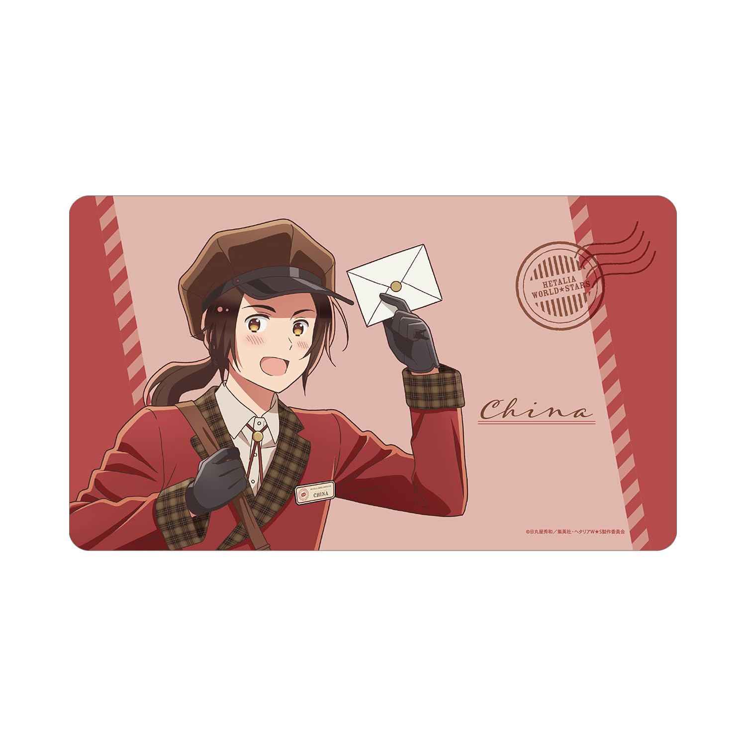 Оригинальный настольный коврик Почты Китая  Hetalia WorldStars  Иллюстрация Вер. Многофункциональный
