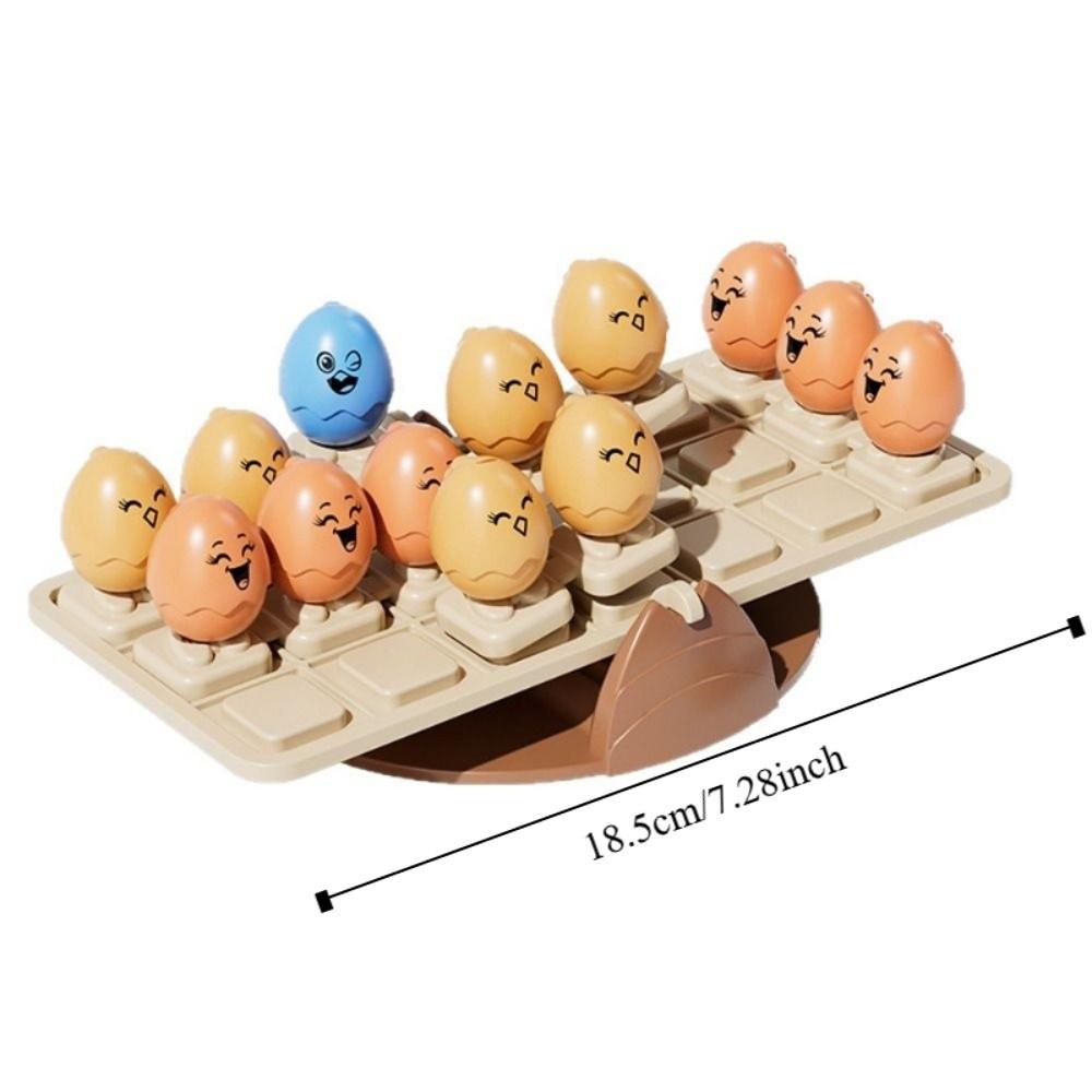 Interactive Egg Balance Board Game Egg Stackable Balance Tree Game  Parent-child