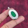 Emerald Pendant, 925 Sterling Silver Pendant Gemstone Jewelry, Handmade Pendant Amazing Jewelry, Gift For Her