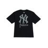MLB T-shirt Unisex New York Yankees Collezione Base SS26 3ATSB0463-50BKS