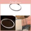 Adjustable Zircon Stone Bangle Bracelet With Geometric Design For Women Fashion Accessories