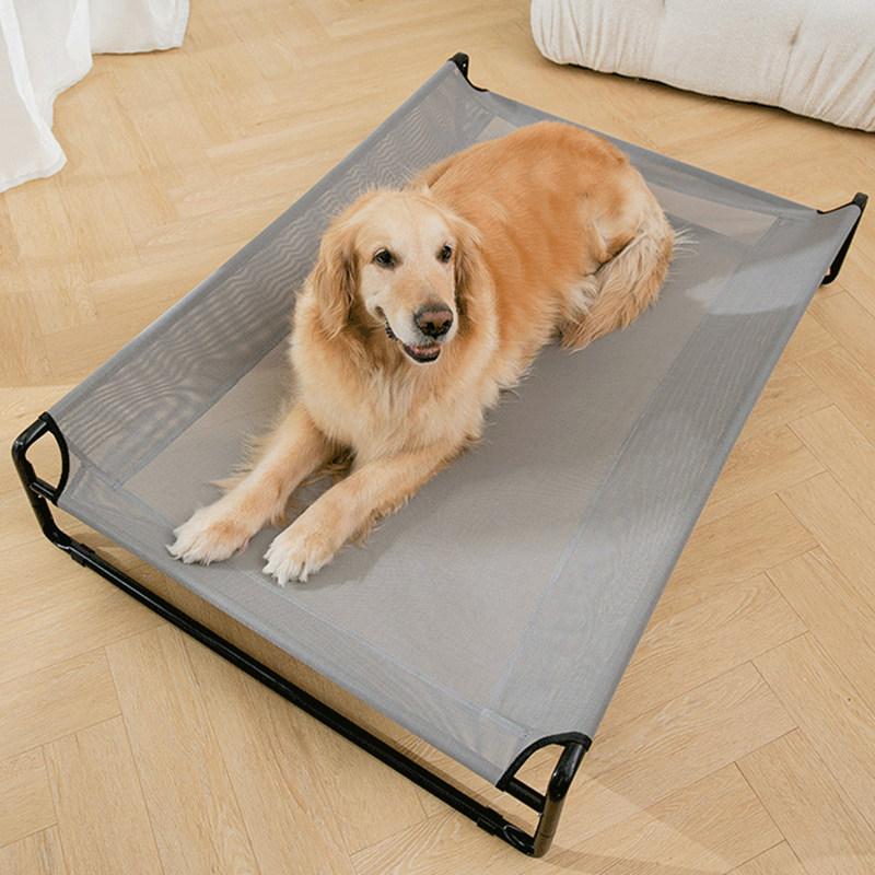 Dog Bed Summer Breathable Dog Beds for Large Dogs Camping Sleep Nest Removable Moisture-proof Dogs Bed Washable Puppy Beds Mats