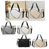 Nylon Pickleball Racket Shoulder Bag Large Capacity Pickleball Handbag  Outdoor Sports