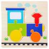 Children's early education logical thinking puzzle wooden 3D puzzle three-dimensional kindergarten cartoon gift puzzle toy