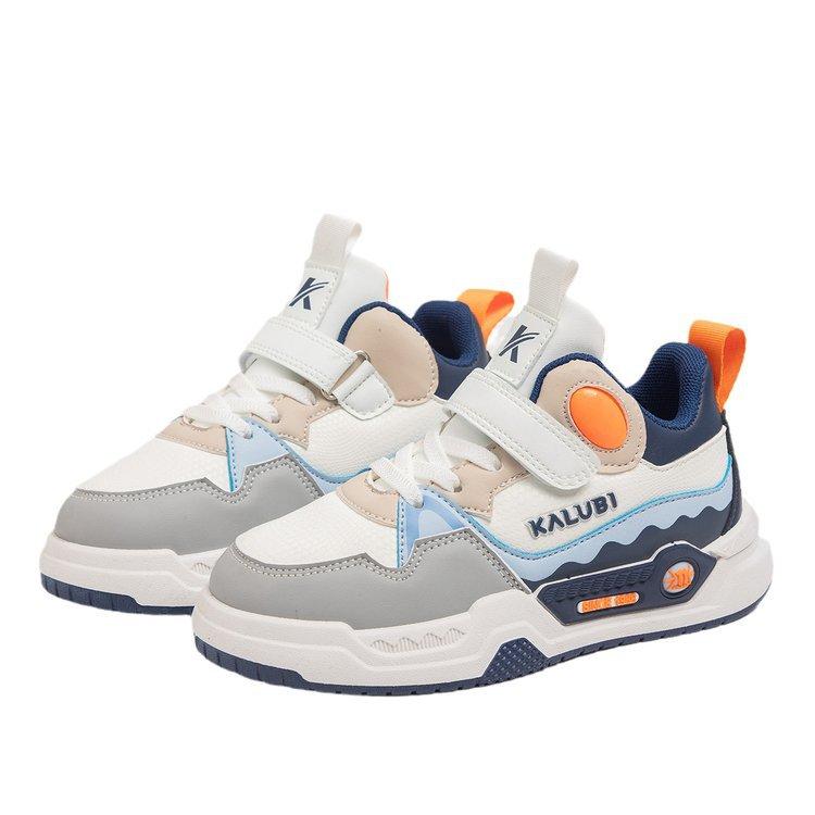 Zapatillas deportivas nuevas grandes, medianas y pequeñas para niños de compañeros de clase, zapatos para la escuela primaria, zapatillas de correr de suela blanda y suela gruesa