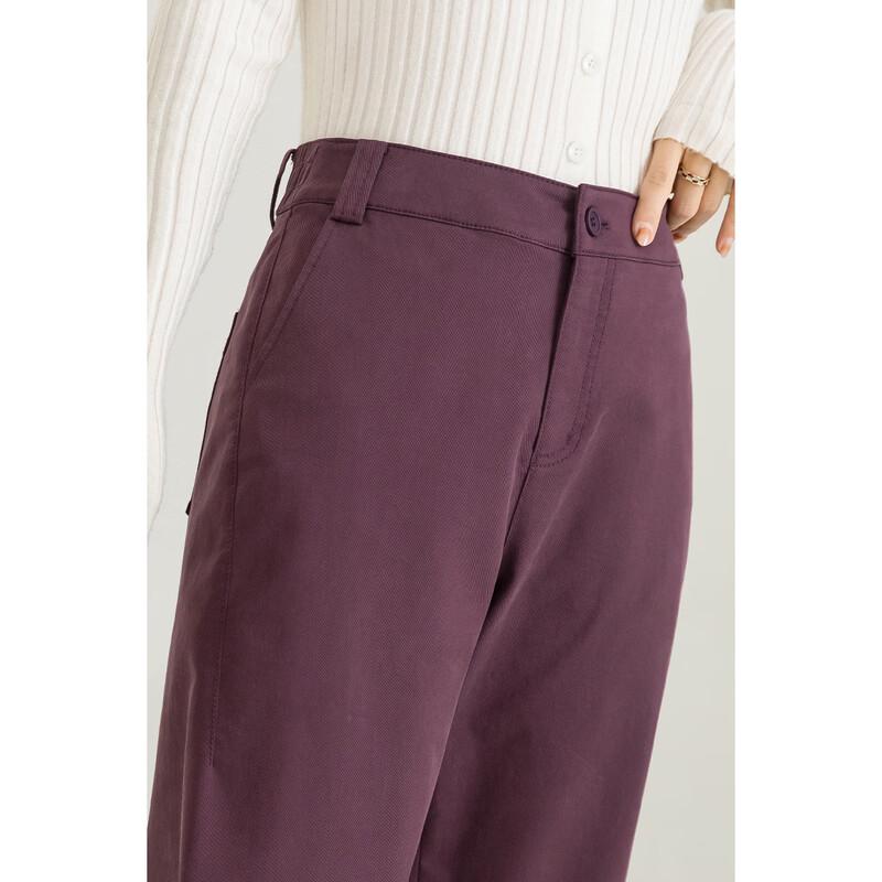 Mengshuya Four-Way Stretch High-Waist Cropped Balloon Pants