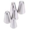 5Pcs Large  Icing Piping Pastry Nozzle Tips Cake Decorating Tool Nozzles
