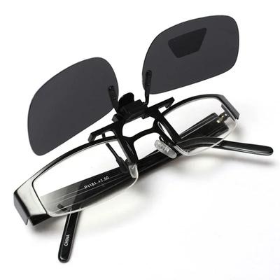 New In Polarized Clip-on Sunglasses Protection Clip-on Eyewear Driver Driving Fishing Night Vision Goggles  Hombre