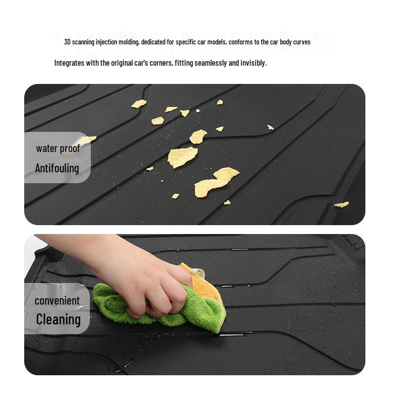 Custom Fit TEP Floor Mats for Tesla Model Y Thunder Edition - Premium Interior Protection Accessories