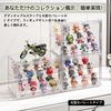 Samcos Figure Display Transparent Removable Magnetic Display Gift Case, Storage, Dustproof, Stain-Resistant, Dividers, Door, Case, (271822cm)