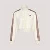 Women's Knitted Ruffle Sport Jacket