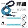 fogman Dog Available in Suitable for Small to Large Reflective at Night Leash, 1.5m Length, 1.0-1.2cm Thickness, Dogs, (1.2cm Thickness, Black)