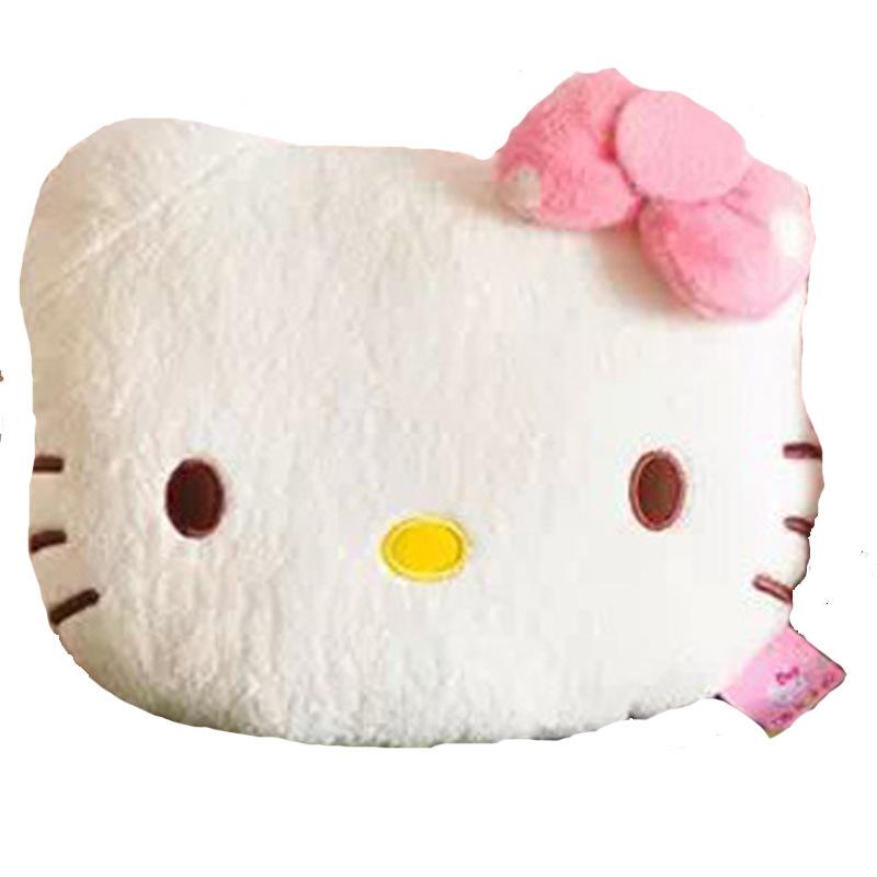 Hello Kitty Car Headrest Plush Love Neck Pillow Heart-Shaped Plush Style for Your Car Seat Car Accessories