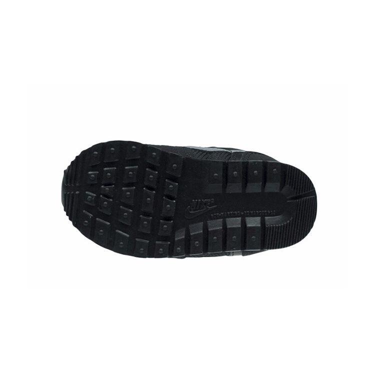 Nike MD Runner 2 Fabric Comfortable Versatile Low-Top Walking Shoes Baby Shoes Black Gray 652966-006