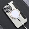 Dla iPhone 13 Pro 6,1 cala Kompatybilny z MagSafe Blokowanie RFID Przegródki na karty TPU amortyzujący wstrząsy Elektroplaterowany Przezroczysty tył Etui z klapką z folią na obiektyw