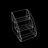 Acrylic Book Display Stand For A5 Ledger Display Rack Ladder Supermarket Stationery Store Book Notebook Display Magazine Holder