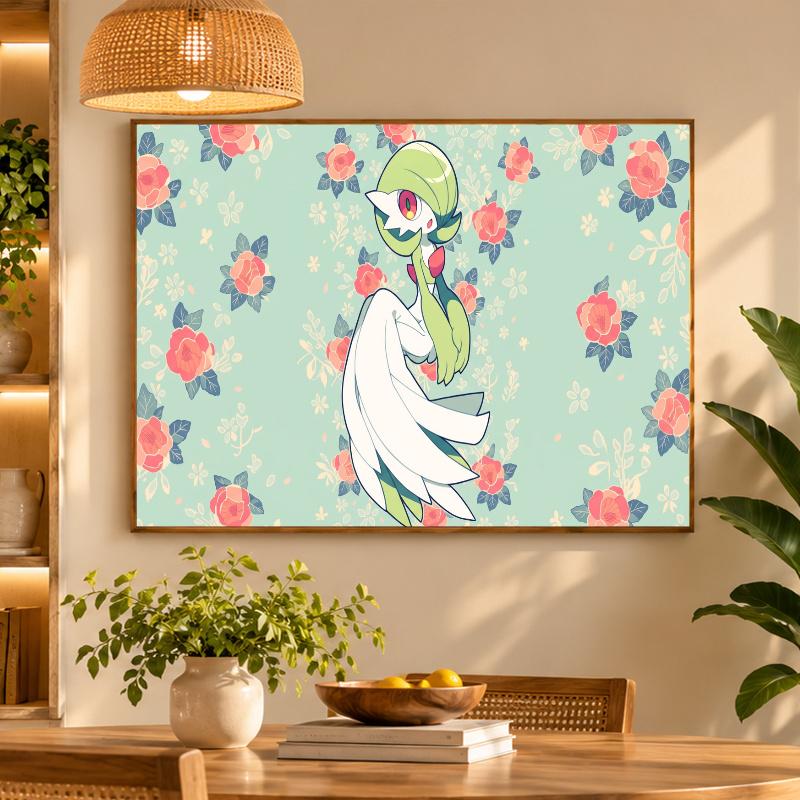 5D Diamond Painting Gardevoir DIY Full Drill Diamond Art Kit Home Decoration