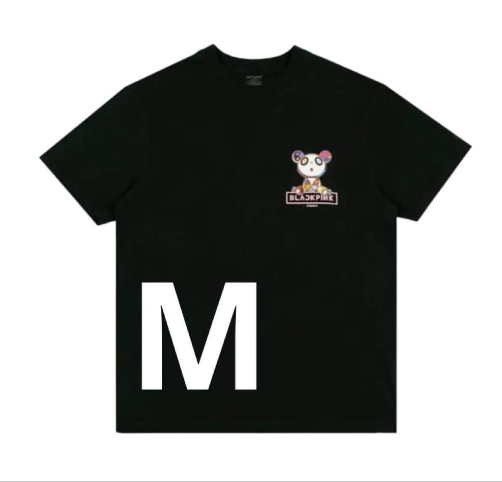 [USED] Takashi Murakami X BLACKPINK Collaboration T-shirt SIGNATURE Black M