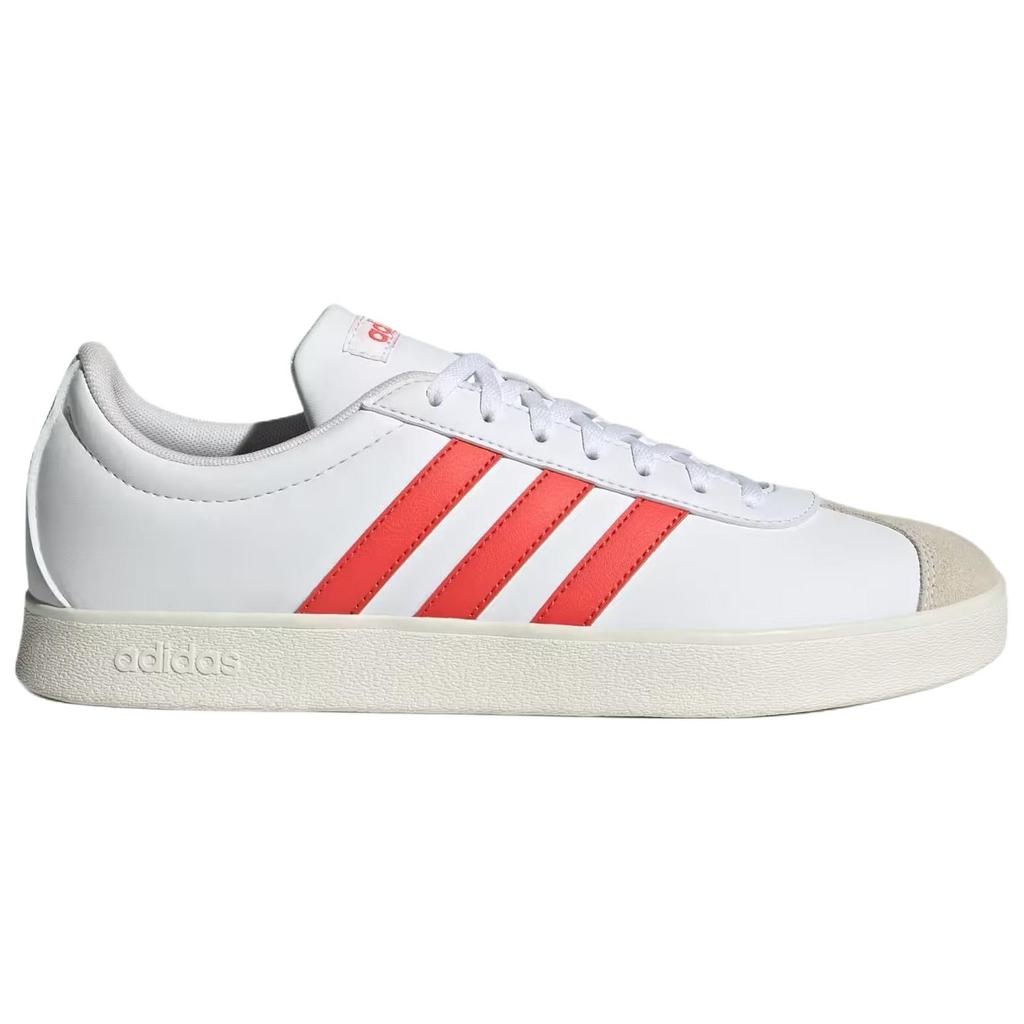 adidas VL Court Base German Army Trainers Men's White Red JI1775