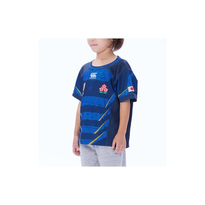 [Canterbury] JAPAN RWC2023 KIDS REPLICA ALT JERSEY Japan RWC2023 Kids Replica Alternate Jersey 29_Navy 120
