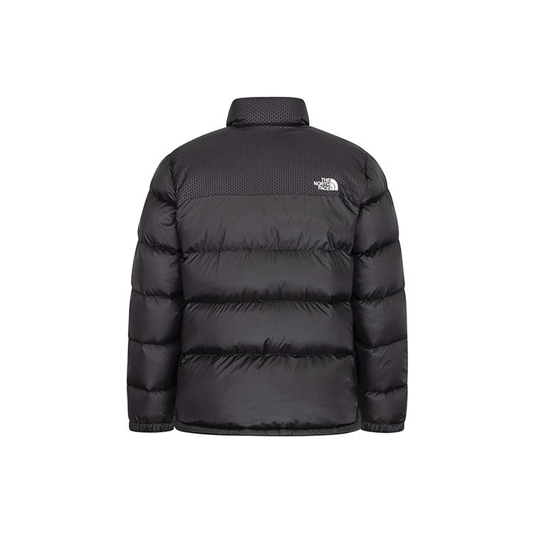 The North Face Down Jackets Men's Black Stand Collar Thickened Puffer Jacket T93YFN-KX7