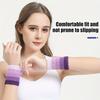 2pc Colorful Compression Wristbands,Absorbing Sweatbands,Elastic and Soft,Terry Cloth Comfortable for Men and Women  for Running