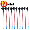 Car Fuse Holder Add-a-circuit TAP Adapter Micro Mini Standard ATM Blade Fuse for Cars Vans MINI SMALL MEDIUM Size 10/5pcs 32V