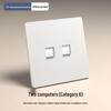 Mijia App Smart Switch Control Panel: 4-Way Full House Voice-Activated Light Control, Non-Neutral Version