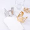 Exaggerated Temperament, Simple Fashion Design Sense, Open Geometric Ring Bracelet, Versatile Daily Leisure Women