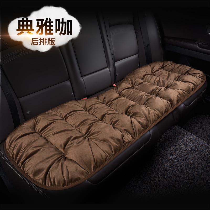 כיסוי מושב רכב חורפי עם משענת גב חם מונע החלקה כרית מושב רכב מגן כיסא אוניברסלי עבור רכב שטח טנדר סדאן